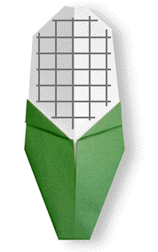 玉米折纸方法