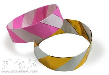 戒指折纸方法