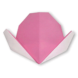 水蜜桃折纸方法