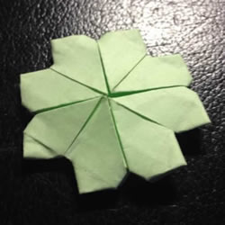 四叶草的折法两张纸 简单四叶草折纸教程