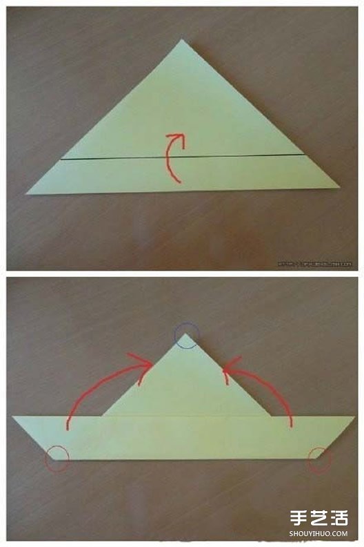 简单皮卡丘折纸教程 手工皮卡丘的折法图解