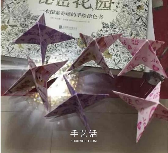 纸陀螺怎么折叠图解 会转的折纸陀螺折法