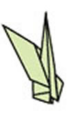 幼儿折纸竹笋的教程 手工简单笋的折法图解
