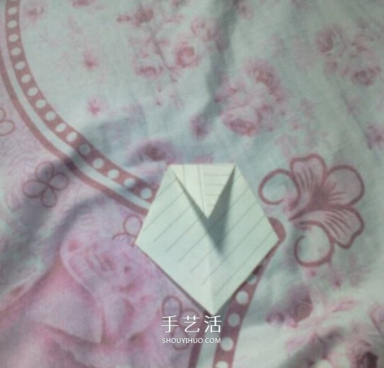 儿童手工折纸领带折法 简单小领带折叠方法