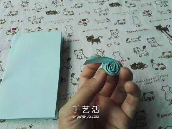 儿童简单纸玩具制作 可以控制海豚游来游去