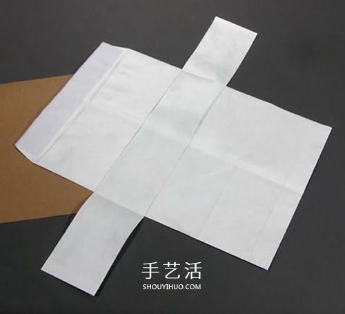 折纸皮夹钱包的教程 带卡包功能纸钱包的折法