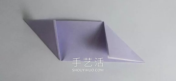 儿童手工折纸手牌玩具的折法图解教程