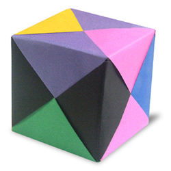 三角插原理制作组合立方体教程
