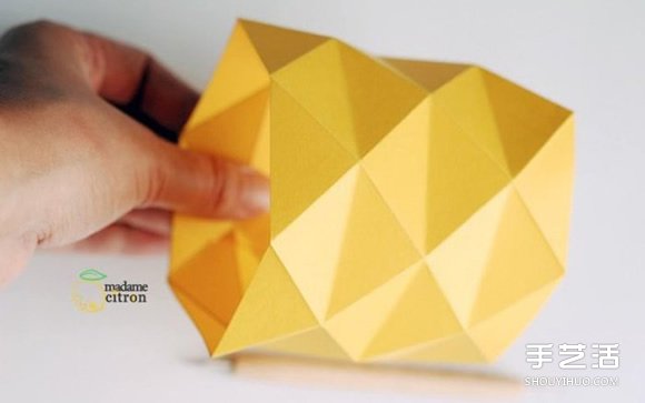 折纸花盆的方法图解 卡纸制作花盆的教程