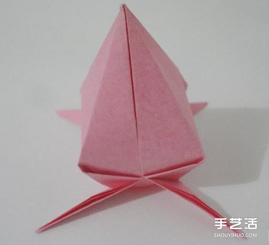 手工折纸桃子步骤图 桃子的折法图解教程