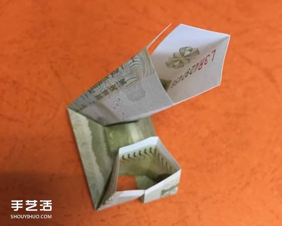 孔明锁的折纸方法图解 手工折鲁班锁的折法