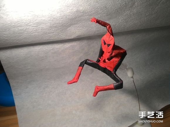 怎么折蜘蛛侠图解教程 复杂蜘蛛侠的折法步骤