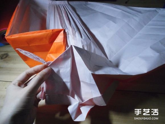 创意折纸画作品图片：孤帆远影，看完惊呆了！