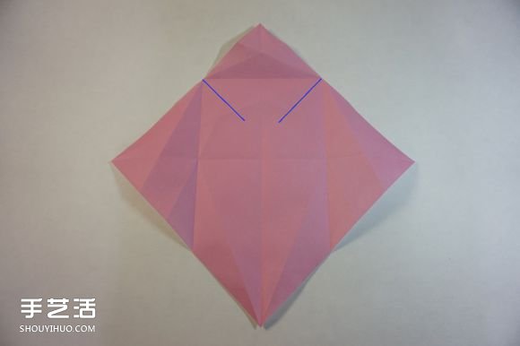 折纸女孩的步骤图解 复杂女生的折法教程