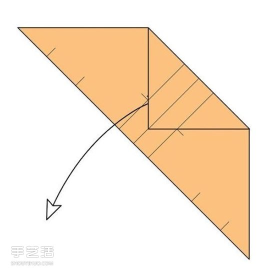 折纸沙发椅的折法图解 手工沙发椅折叠步骤图