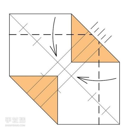 折纸沙发椅的折法图解 手工沙发椅折叠步骤图