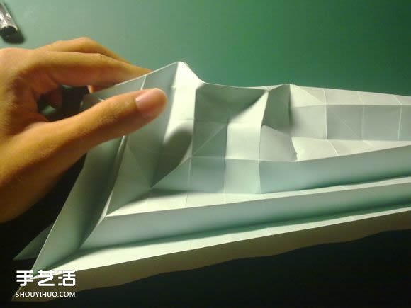 折纸初音未来的详细图解 初音未来的折法过程