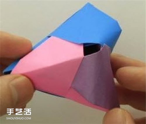 端午节纸粽子制作方法 手工折纸粽子步骤图