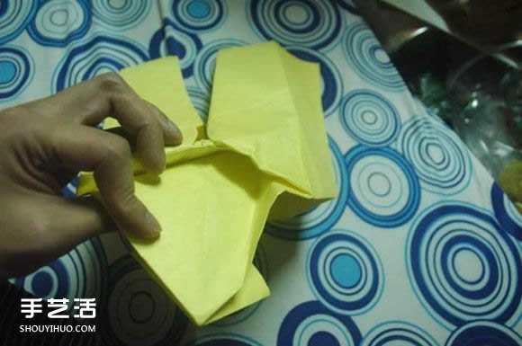 折纸弥勒佛的图解教程 怎么折弥勒佛的折法