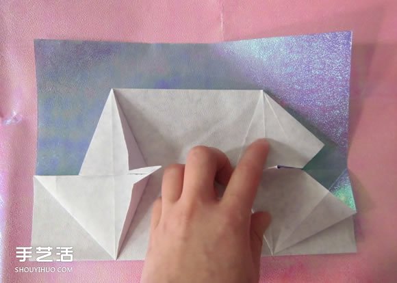 折纸钱包多层简单图解 详细钱包的折法图解