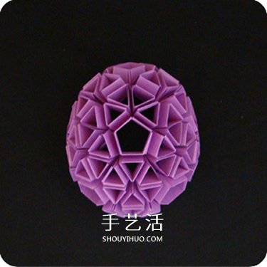 美轮美奂！Snapology蛋的折纸方法图解教程