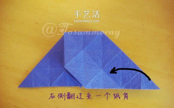 圣诞星折法图解教程 折纸圣诞星的方法步骤