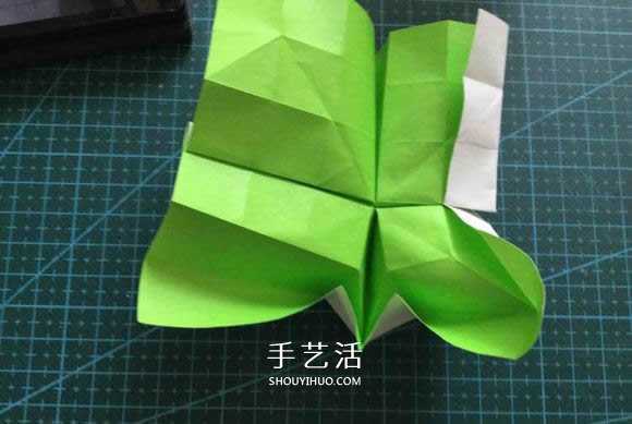 拼图零片的折纸方法 手工折纸拼图的图解教程