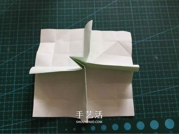 拼图零片的折纸方法 手工折纸拼图的图解教程