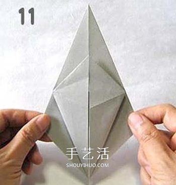 怎么折纸幽灵的方法 万圣节折纸幽灵图解教程