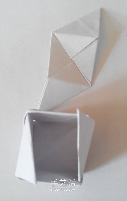 多面立方体的折法图解 折纸立方体的步骤图
