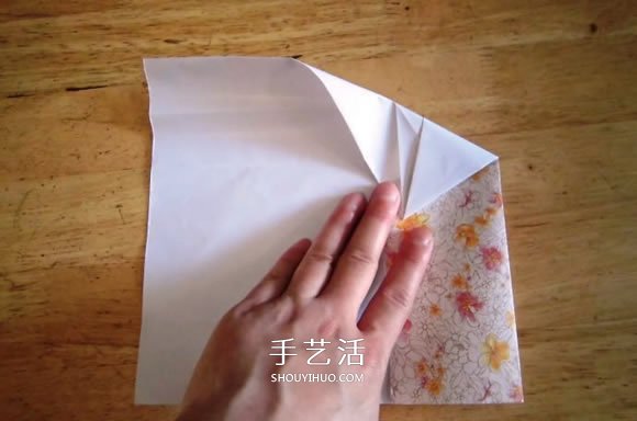 端午节手工制作 折纸粽子的折法详细步骤图