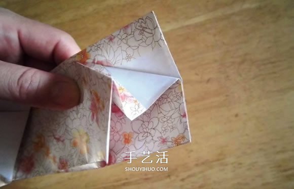 端午节手工制作 折纸粽子的折法详细步骤图