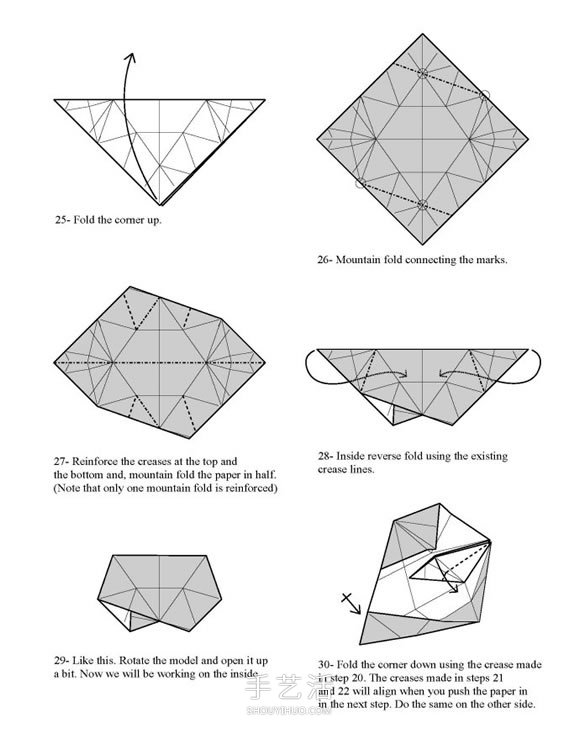 拼纸制作花球的方法 立体星星的折叠步骤