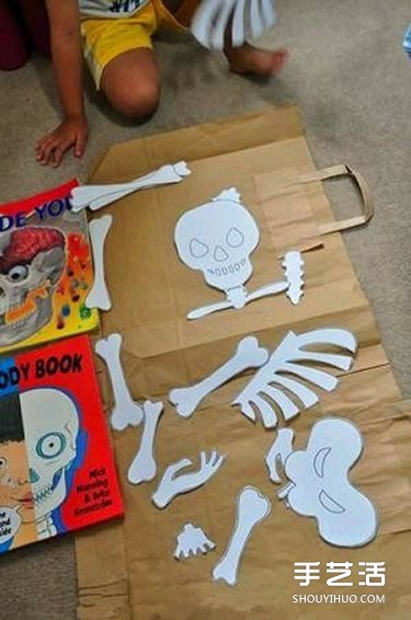幼儿园玩教具制作：教小朋友认知身体主要器官