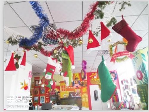 幼儿园环境创设图片之圣诞节挂饰DIY方法