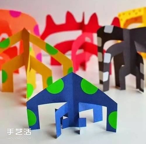 幼儿卡纸小制作图片 简单卡纸手工制作大全