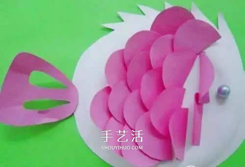 幼儿园手工小制作 各种可爱小鱼的简单做法