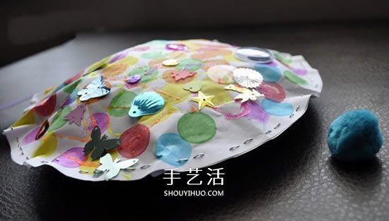 简单胖胖鱼手工制作 幼儿做立体纸鱼的教程