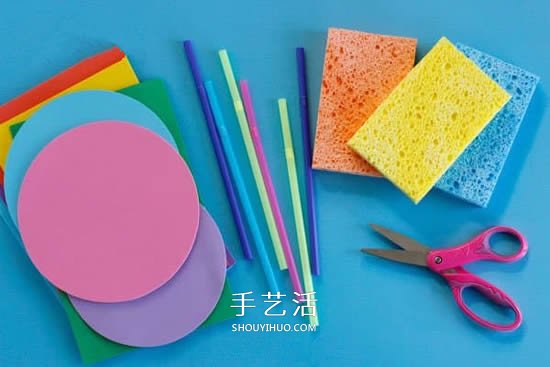 幼儿园手工小船制作 用海绵做玩具船的方法