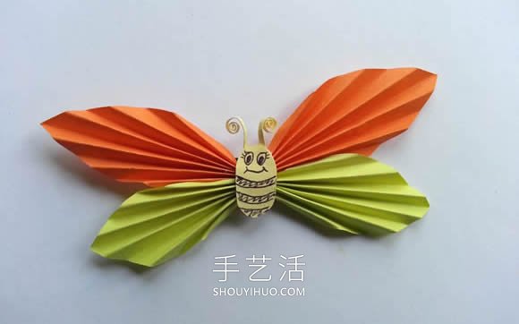 幼儿手工制作漂亮纸蝴蝶的做法教程