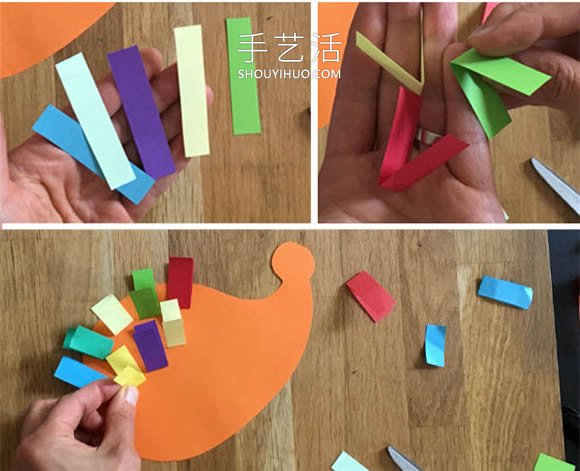 幼儿园手工制作卡纸刺猬的做法教程