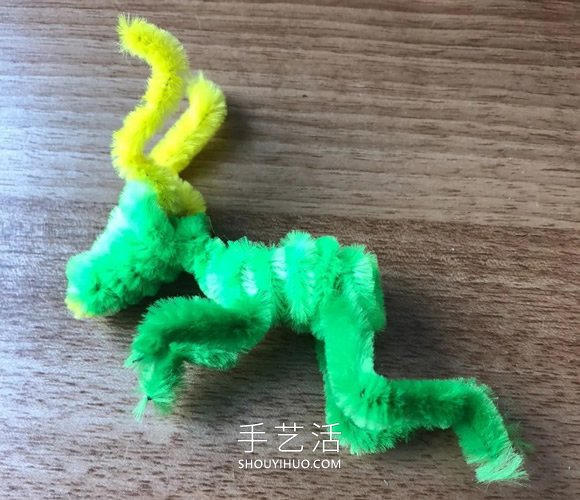 幼儿园扭扭棒翼龙手工制作方法图片