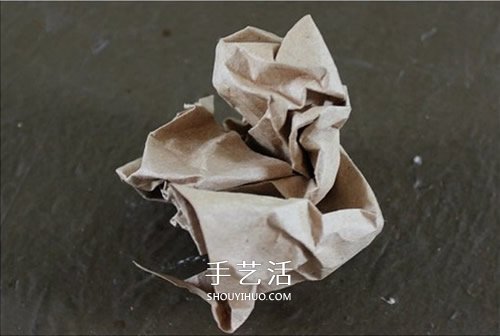 幼儿手工制作向日葵 简单牛皮纸做太阳花