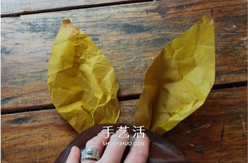 幼儿手工制作向日葵 简单牛皮纸做太阳花