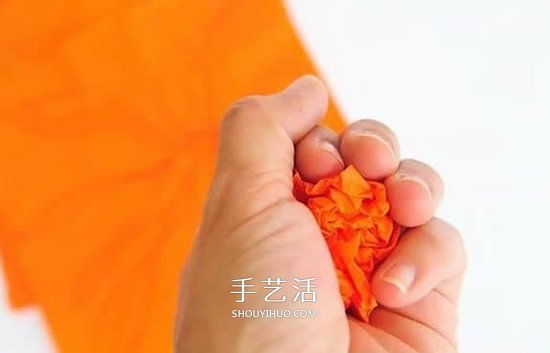 几张餐巾纸 做一朵立体纸花作为父亲节礼物