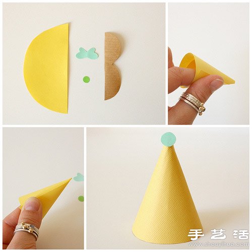 剪纸+鸡蛋 手工制作可爱小人玩偶