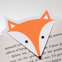 超简单狐狸书签制作方法