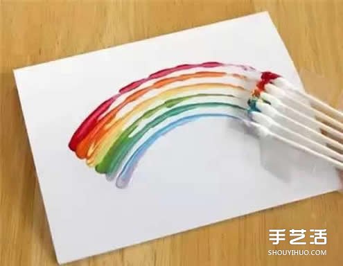 幼儿棉签手工小制作 简单又好玩的棉签小制作