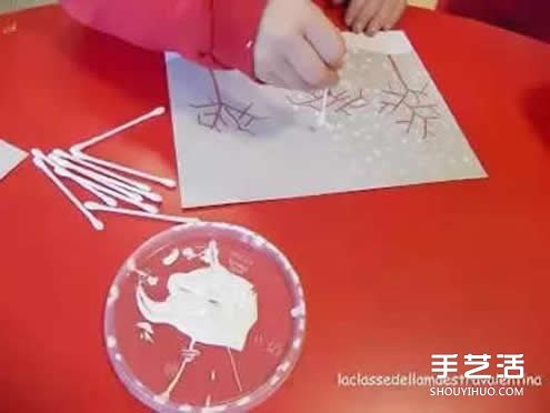 幼儿棉签手工小制作 简单又好玩的棉签小制作