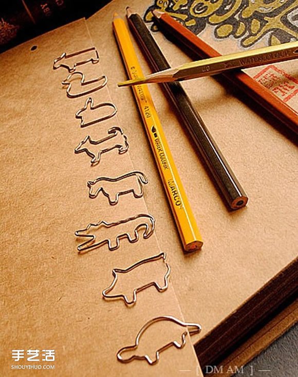 简单回形针手工小制作 DIY可爱夹子的教程